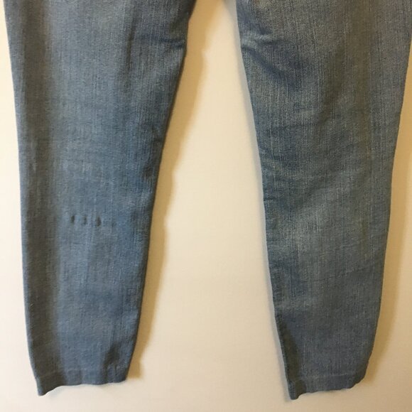 Bootlegger Blue Denim Skinny Easy Jeans - Picture 6 of 14
